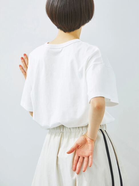 SM2「[接触冷感]スペースモチーフプリントTシャツ」|Tシャツ・カットソー|