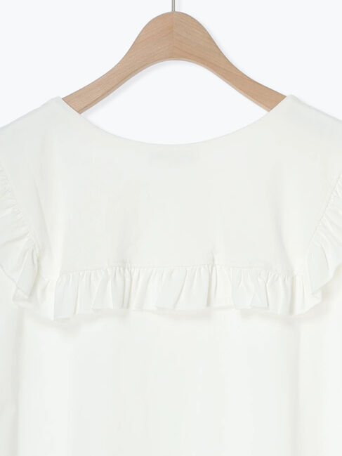 Samansa Mos2「セーラー襟Tシャツ」|Tシャツ・カットソー|