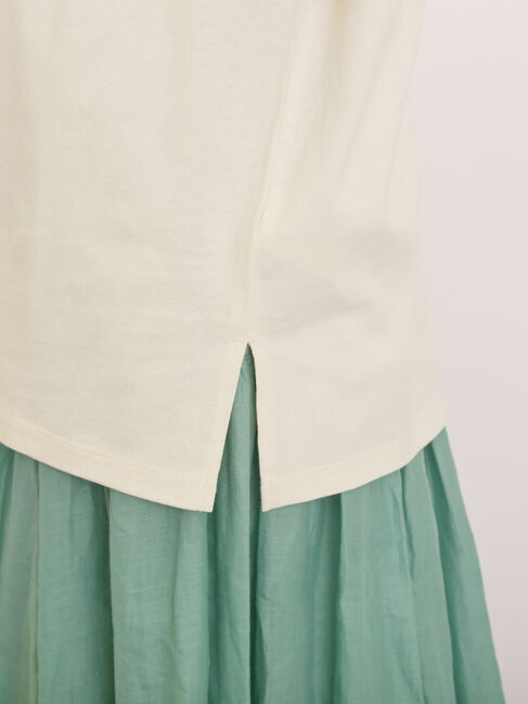 Samansa Mos2「セーラー襟Tシャツ」|Tシャツ・カットソー|