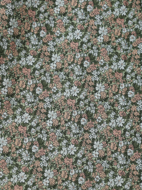 Samansa Mos2「【WEB限定】胸元配色花柄ワンピース」|ワンピース|