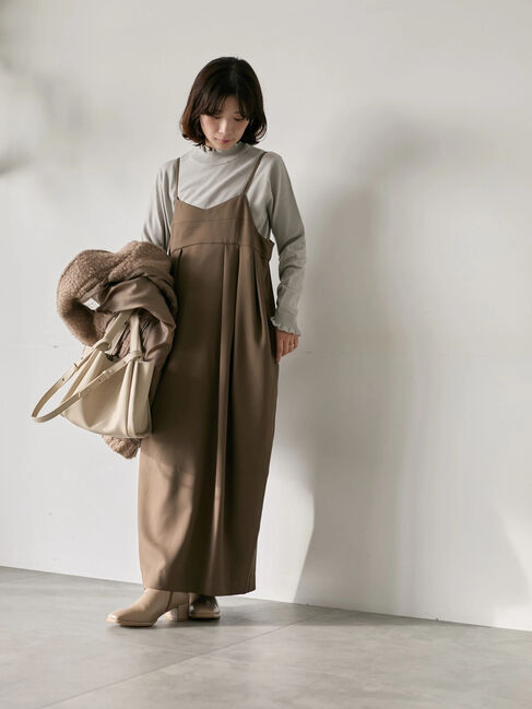 Samansa Mos2 blue「フリル衿ニットプルオーバー」|ニット・セーター|