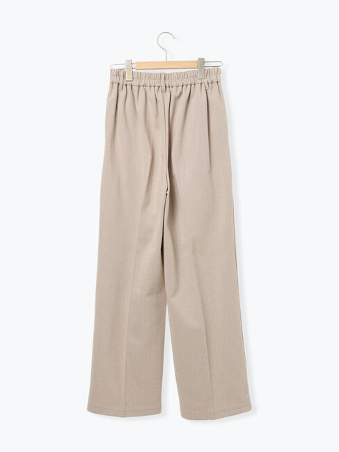 Samansa Mos2 blue「ヘリンボーンストレートパンツ」|その他|