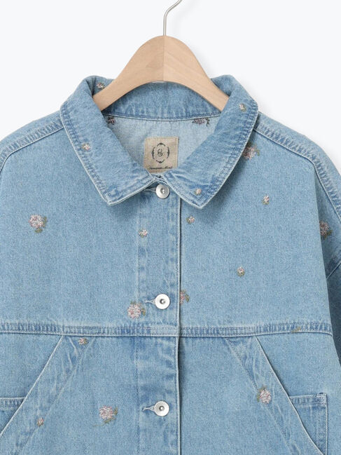 Samansa Mos2「【オーガニックコットン】デニムジャケット」|その他|