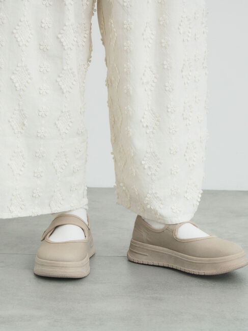 Samansa Mos2「キャンバスストラップスニーカー」|スニーカー|