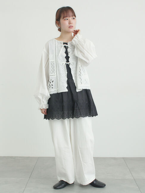 Samansa Mos2「綿麻コクーンパンツ」|その他|