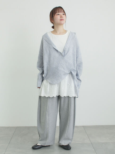 Samansa Mos2「カーブシルエットスウェットパンツ」|その他|