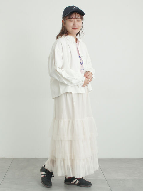 Samansa Mos2「フリル襟ジャケット」|その他|