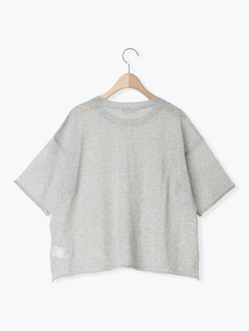 Samansa Mos2「ハイゲージシアーニット」|ニット・セーター|