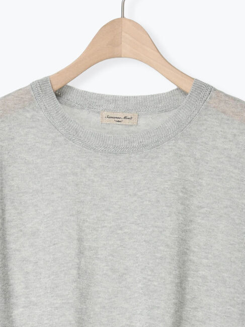 Samansa Mos2「ハイゲージシアーニット」|ニット・セーター|