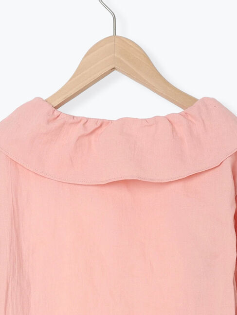 Samansa Mos2 Lagom「フリル襟ブラウス」|シャツ・ブラウス|