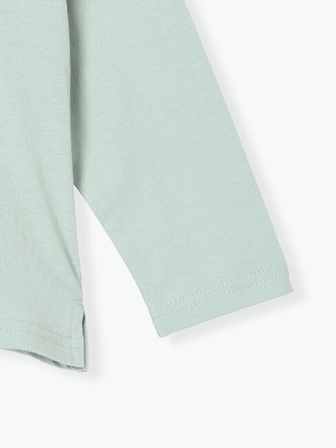 Samansa Mos2 Lagom「スクールバスさがら刺繍ロンT」|Tシャツ・カットソー|