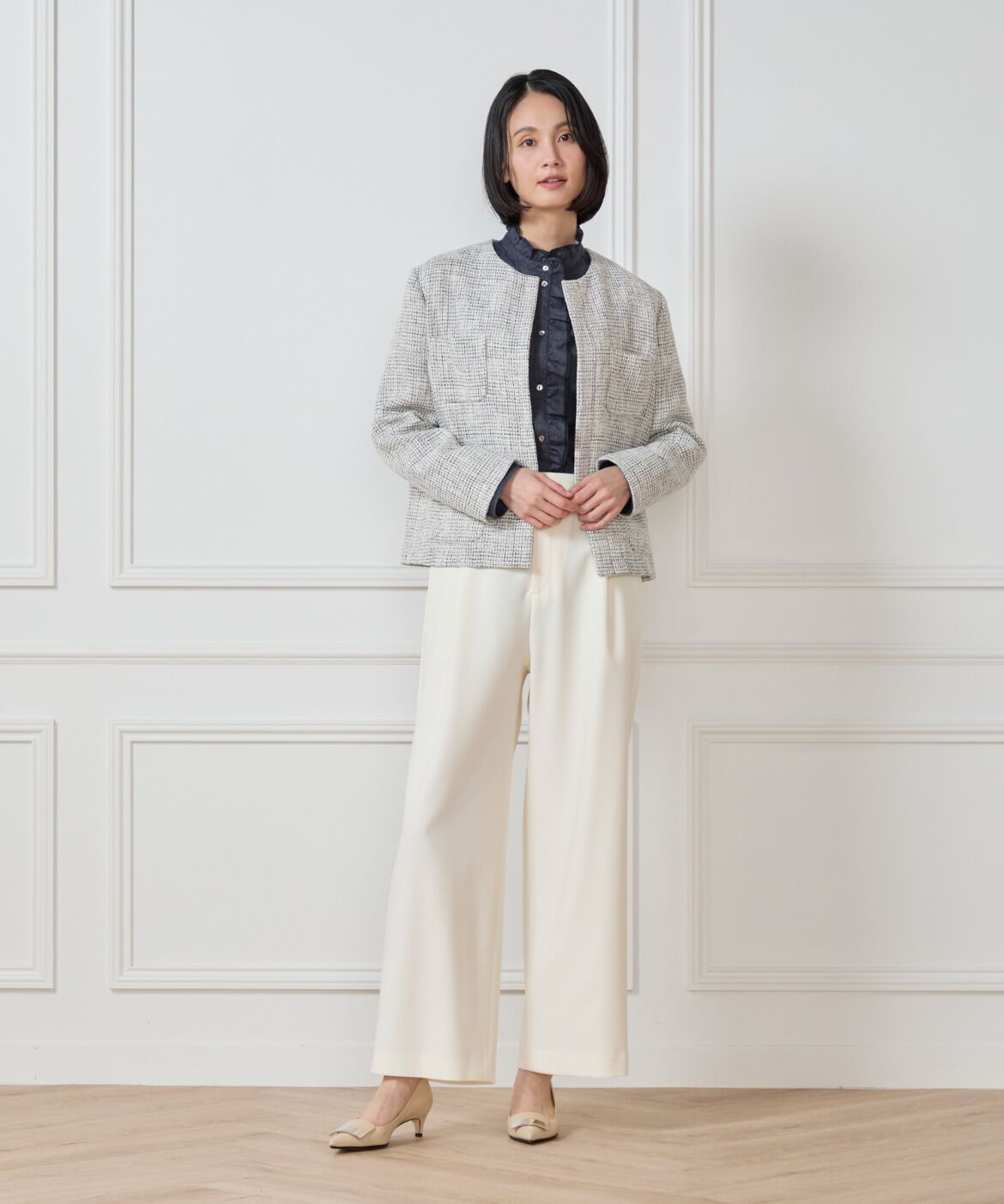 7-IDconcept.「デニムライクワイドパンツ」|その他|