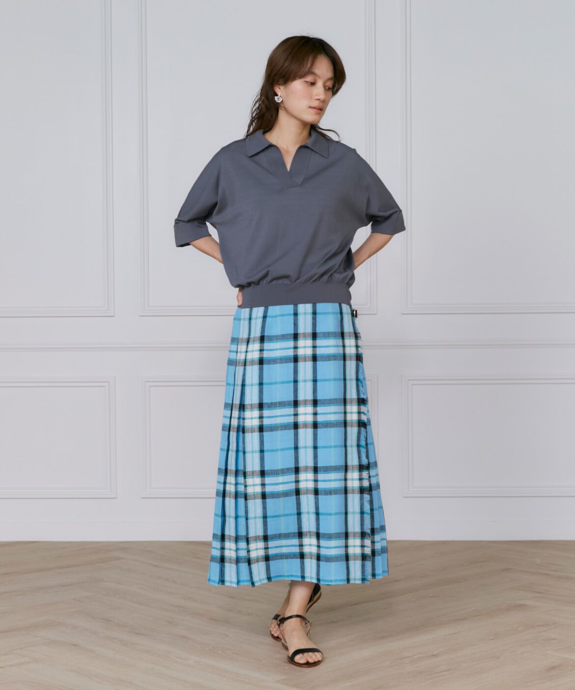 INED「CLASSIC LONG KILTスカート《O'NEIL OF DUBLIN》」|スカート|