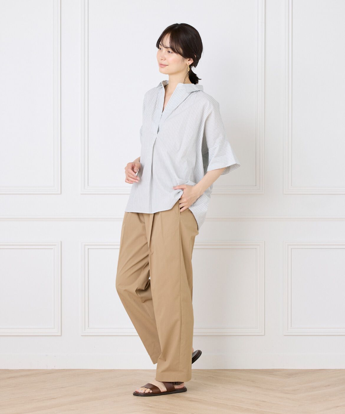 DAY by DAY it&rsquo;s international「オーバーサイズスキッパーシャツ」|シャツ・ブラウス|