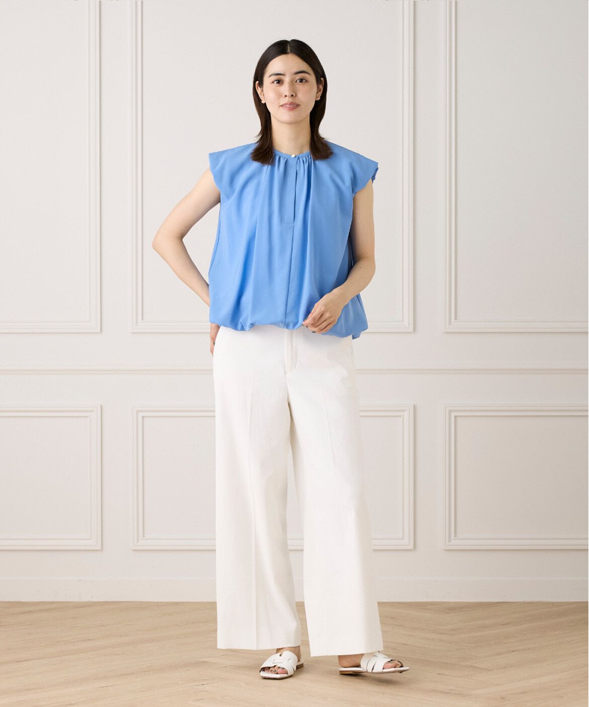 INED「バルーンブラウス」|シャツ・ブラウス|