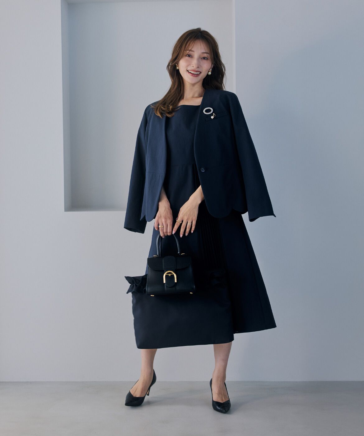 Maglie le cassetto「《ﾌﾟﾗｽｻｲｽﾞ》ﾊﾝｻﾑｽｶﾗｯﾌﾟｼﾞｬｹｯﾄ《M Maglie le cassett」|ノーカラージャケット|