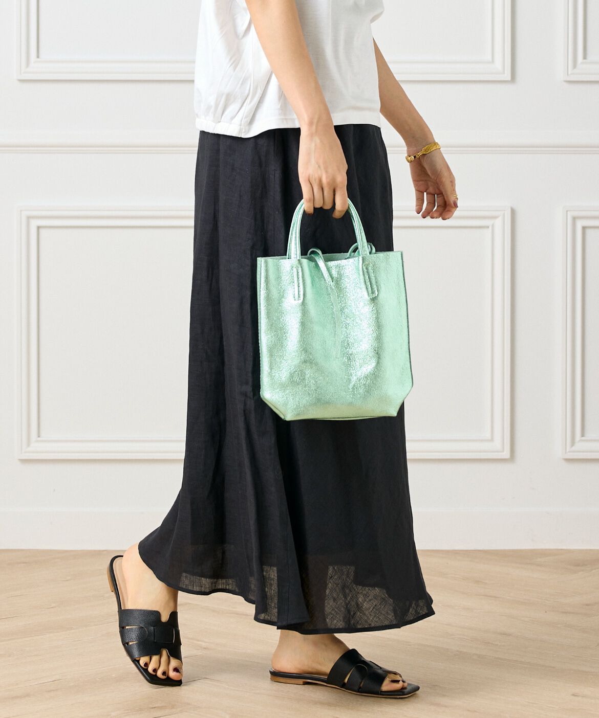 FAVORITE SUKINAMONO「メタリックミニトートバッグ《MILLELA FIRENZE》」|トートバッグ|