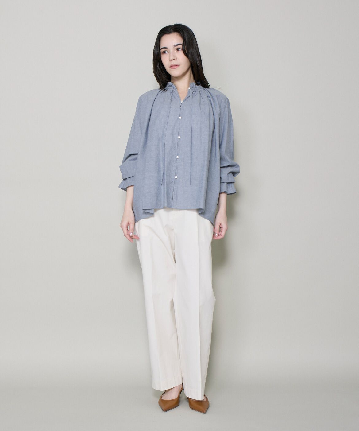 DAY by DAY it&rsquo;s international「ギャザーフリルブラウス」|シャツ・ブラウス|