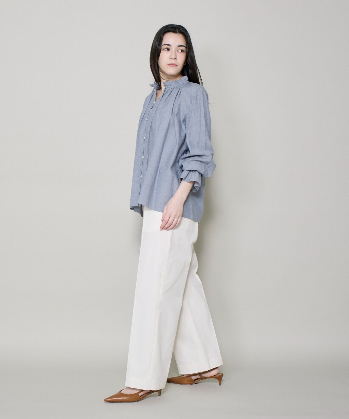 DAY by DAY it&rsquo;s international「ギャザーフリルブラウス」|シャツ・ブラウス|