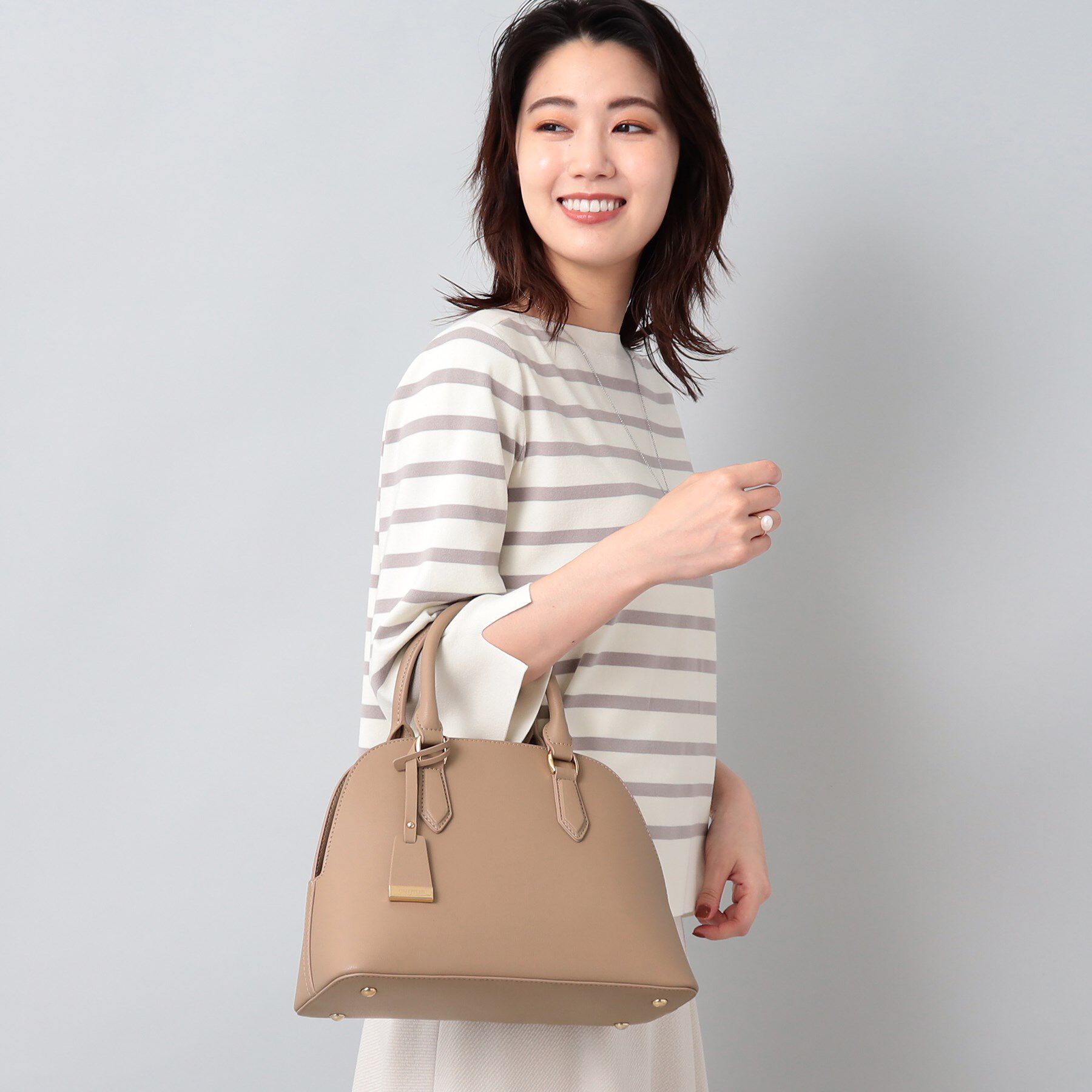 UNTITLED「【追加8／名品】2WAYポケットボストンバッグ」|ハンドバッグ|