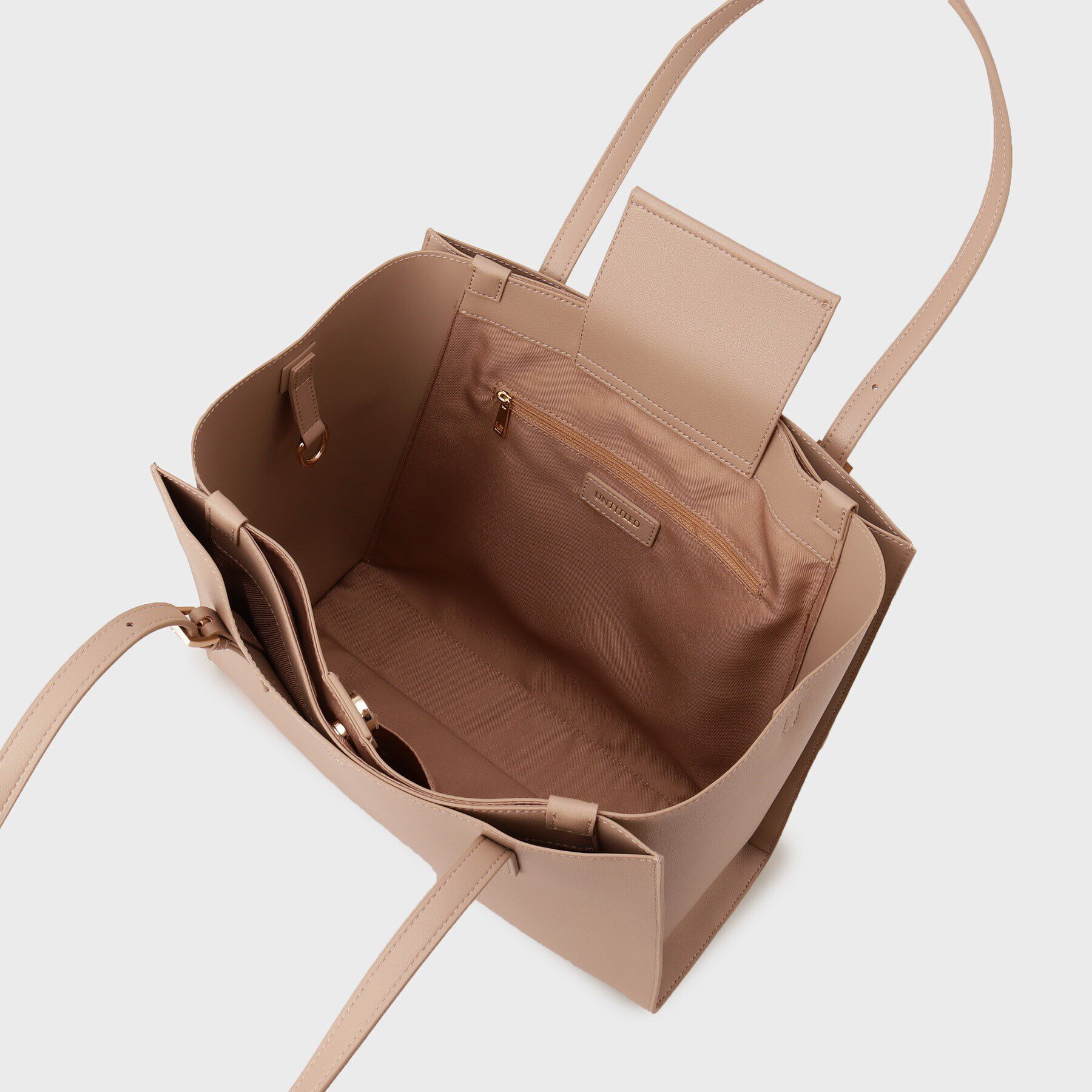 UNTITLED「【A4書類 PC収納可】エフォートレストート」|トートバッグ|