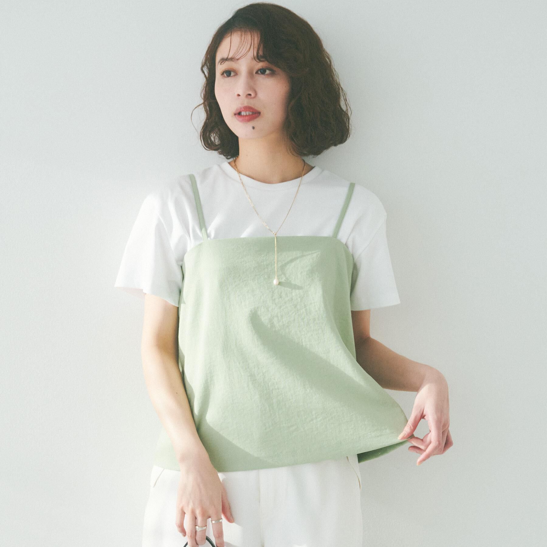 UNTITLED「【セットアップ可能】ビスチェキャミソール」|キャミソール|