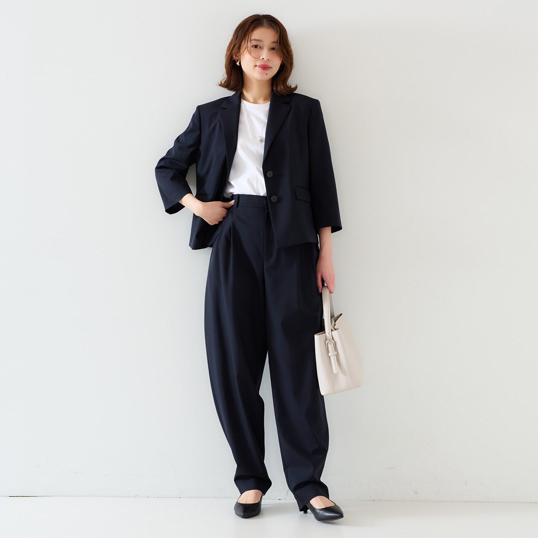 UNTITLED「【オンオフ使える/セットアップ可能】トロピカルウール シングルブレストジャケット」|テーラードジャケット|