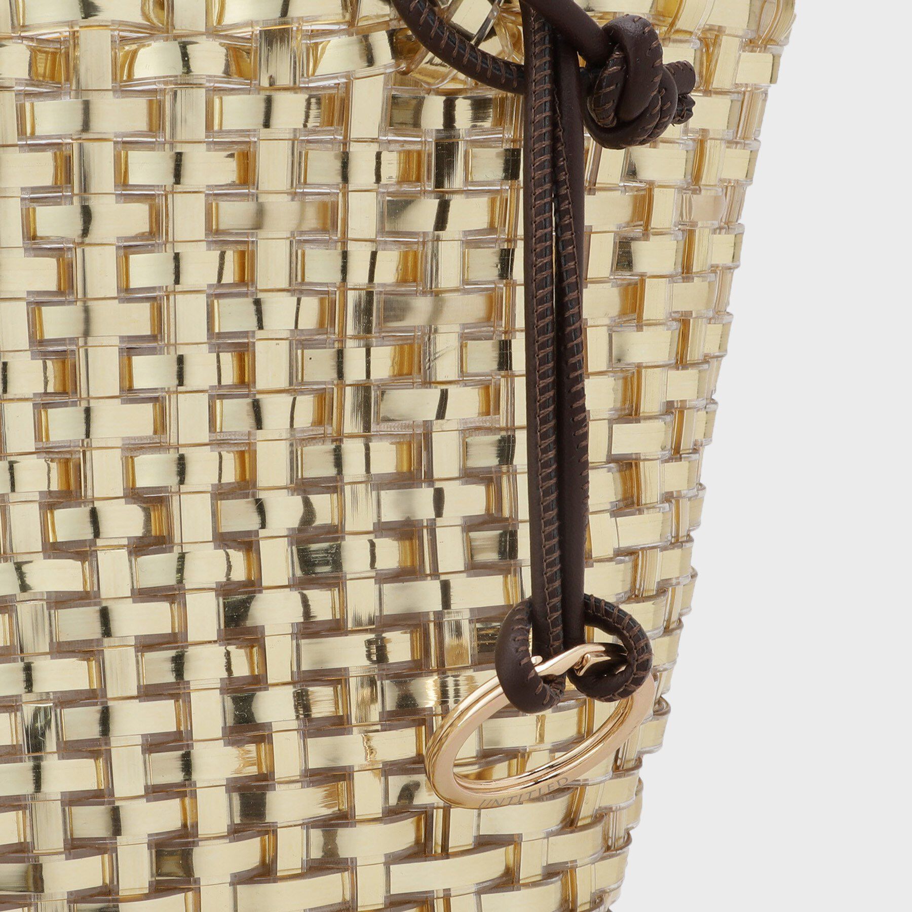 UNTITLED「メタリックメッシュトート」|トートバッグ|