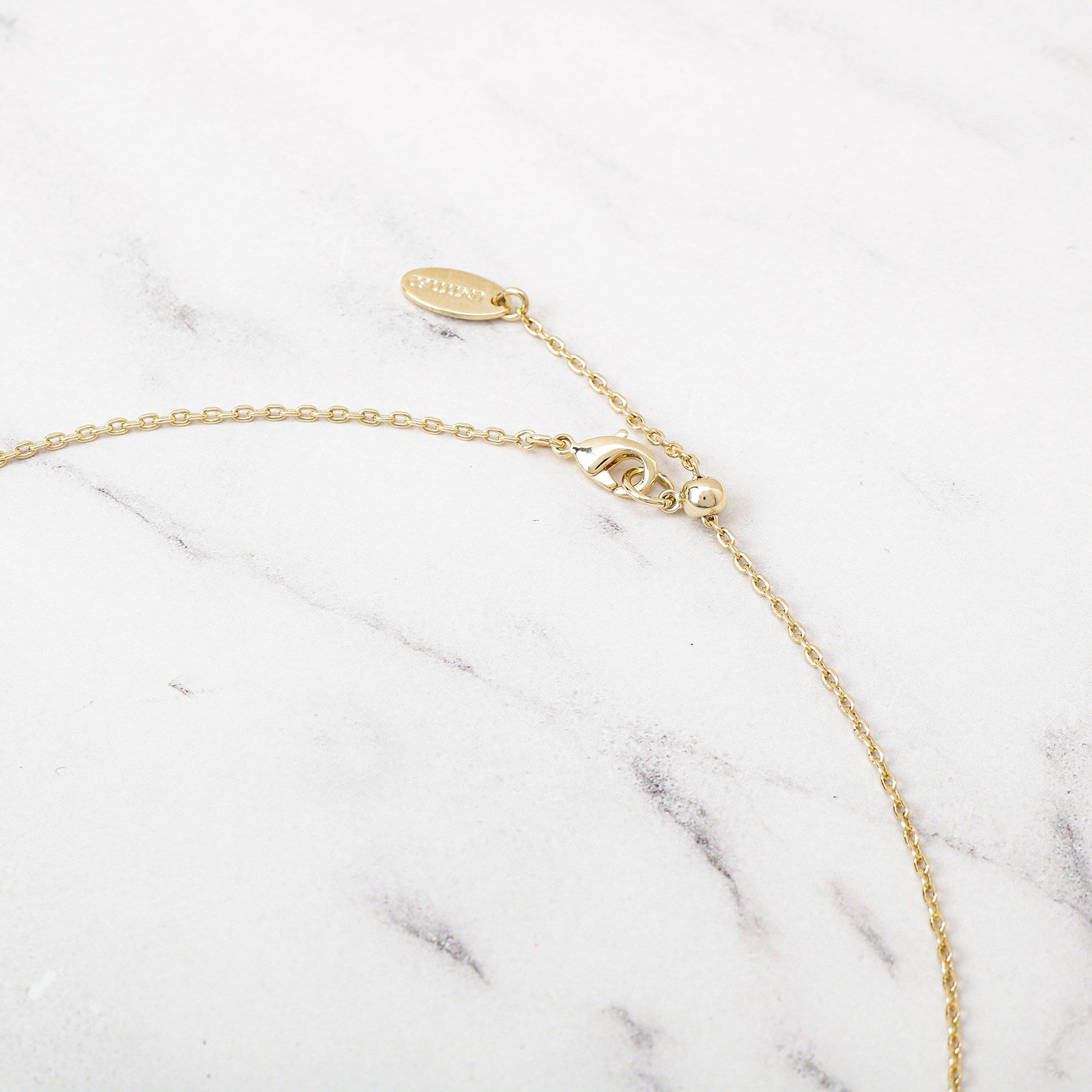 UNTITLED「【追加】ライトダブルリングネックレス」|ネックレス|