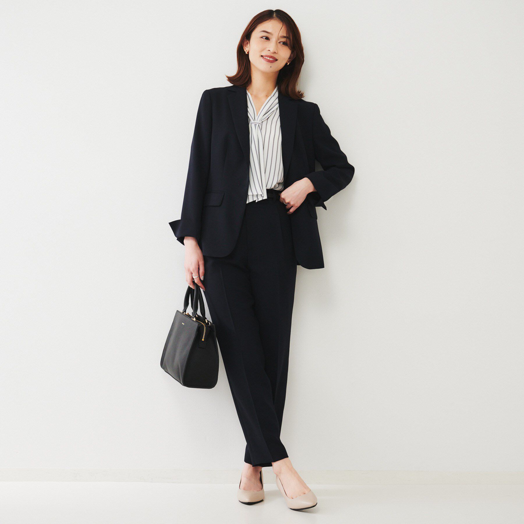 UNTITLED「【通勤スーツ】ライトウェイト テーパードパンツ」|その他|