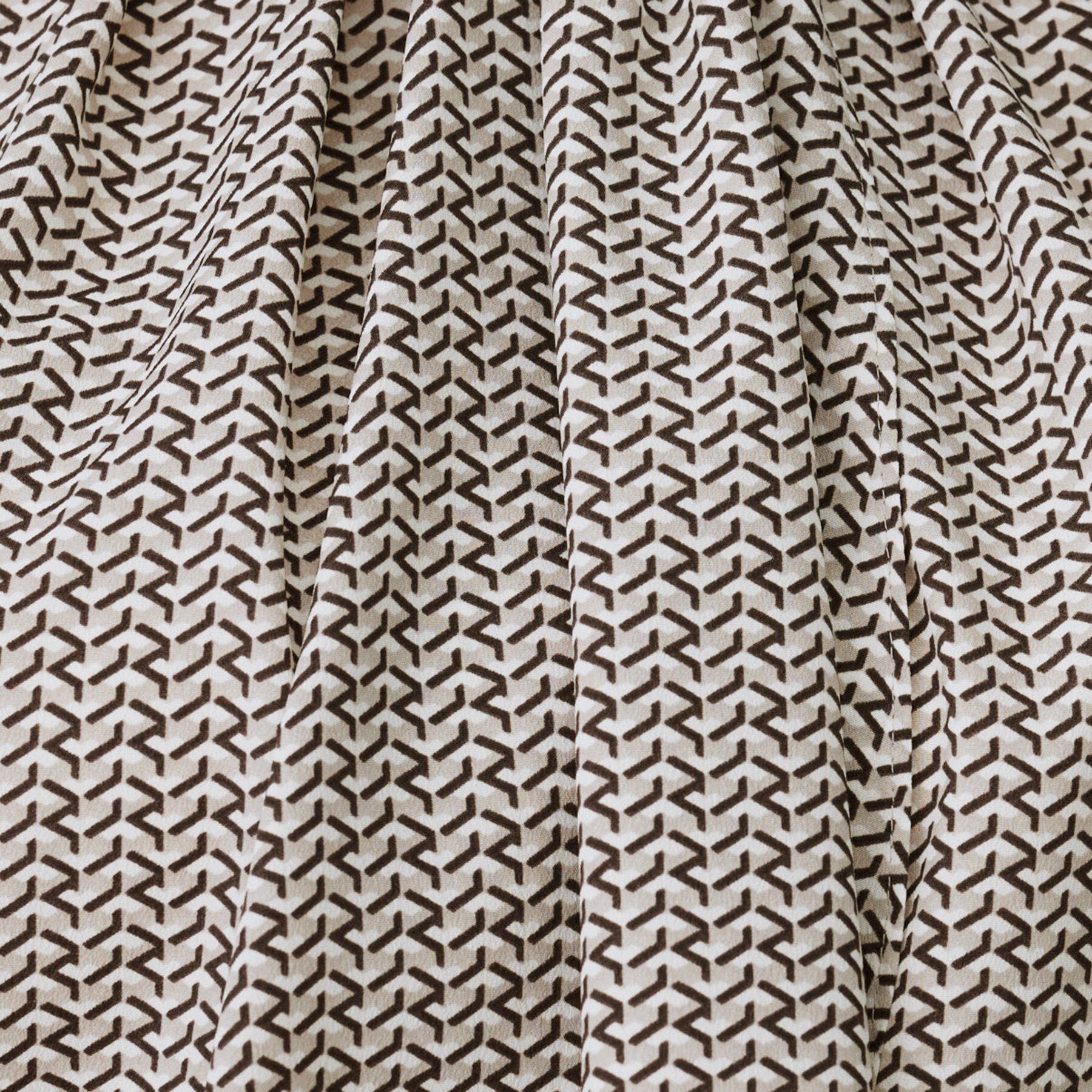 UNTITLED「【通勤/オフィス】ジオメ柄ボウタイブラウス」|シャツ・ブラウス|