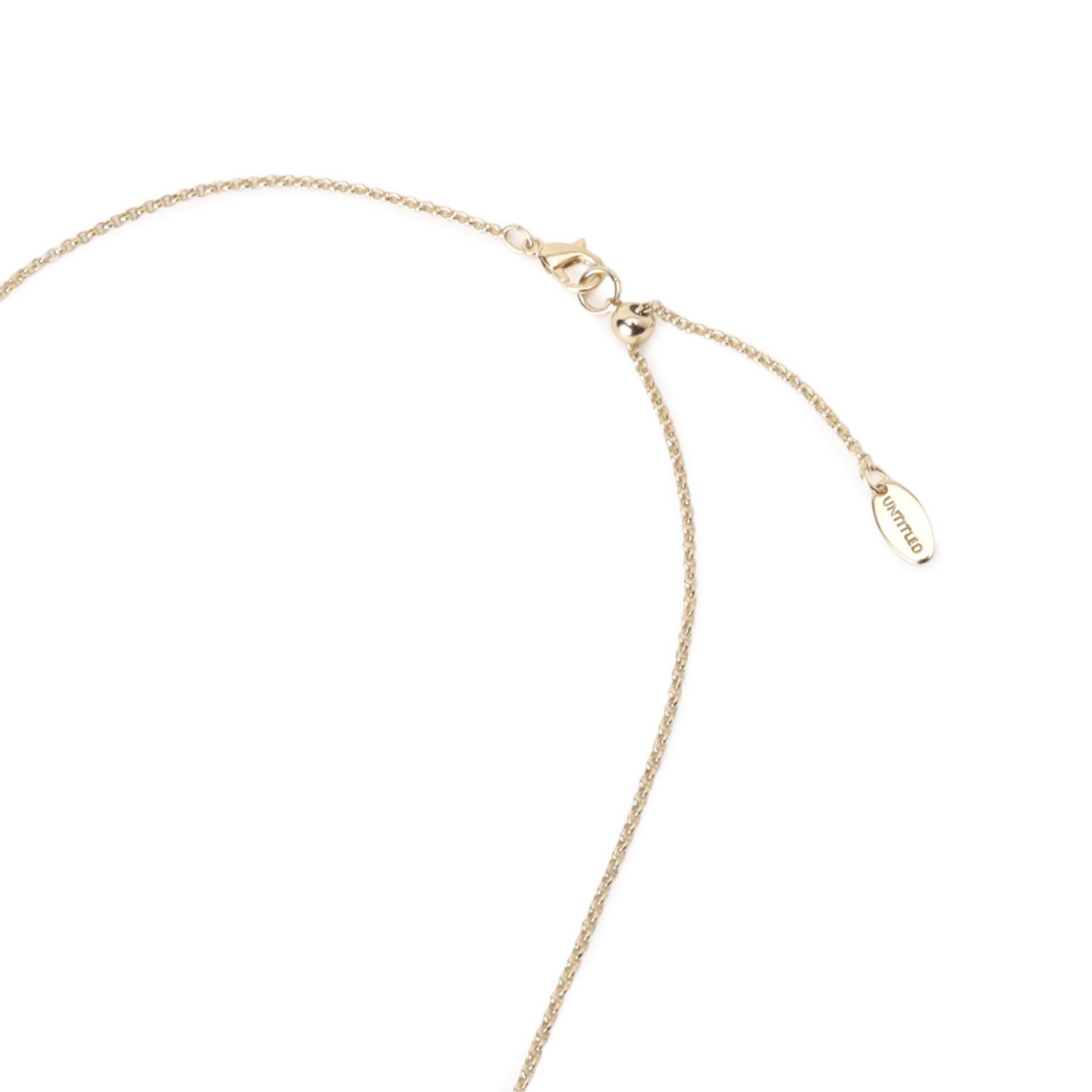 UNTITLED「レジンコンビネックレス」|ネックレス|