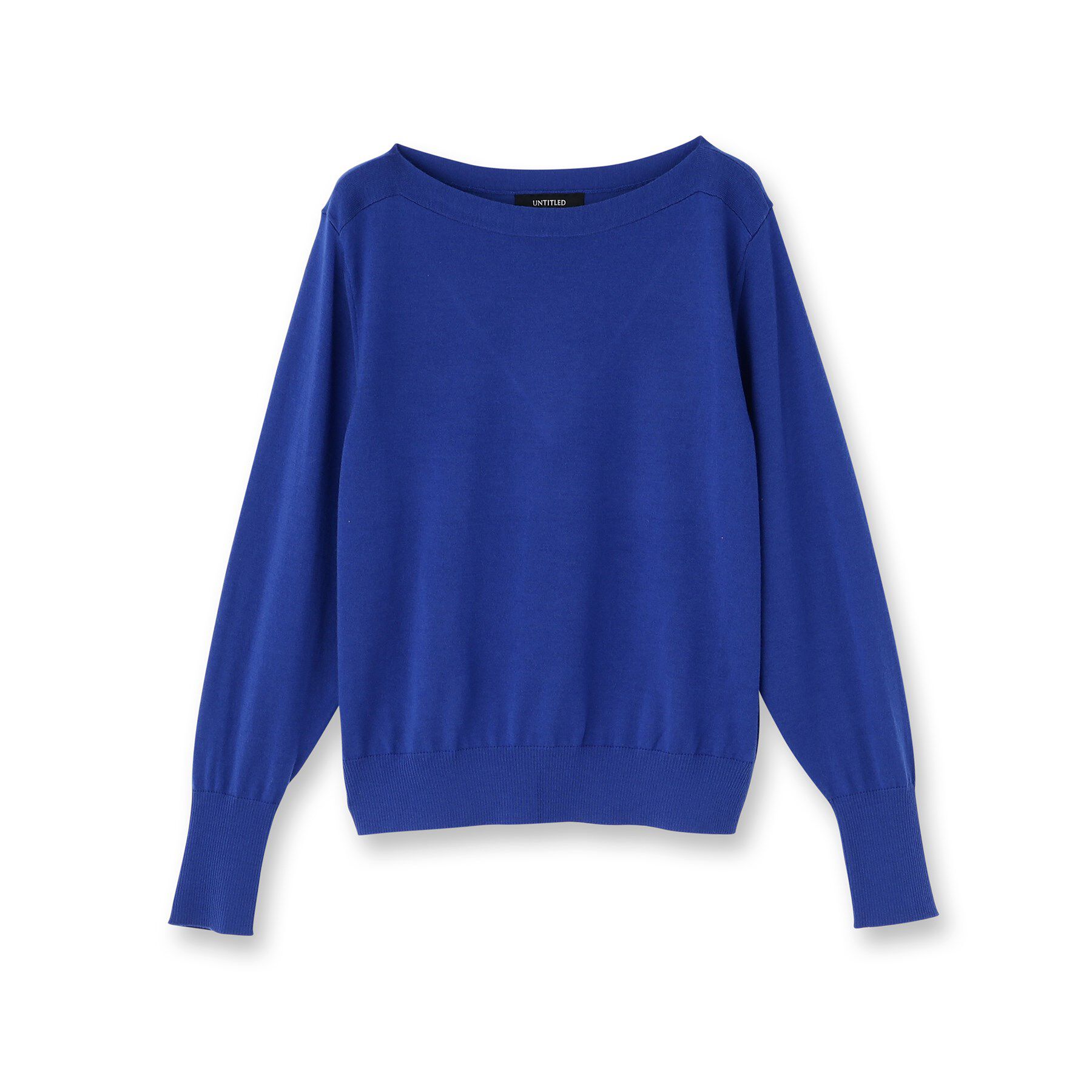 UNTITLED「【アンサンブル可/洗える】シルクウールカシミヤ ドルマンスリーブニット」|ニット・セーター|