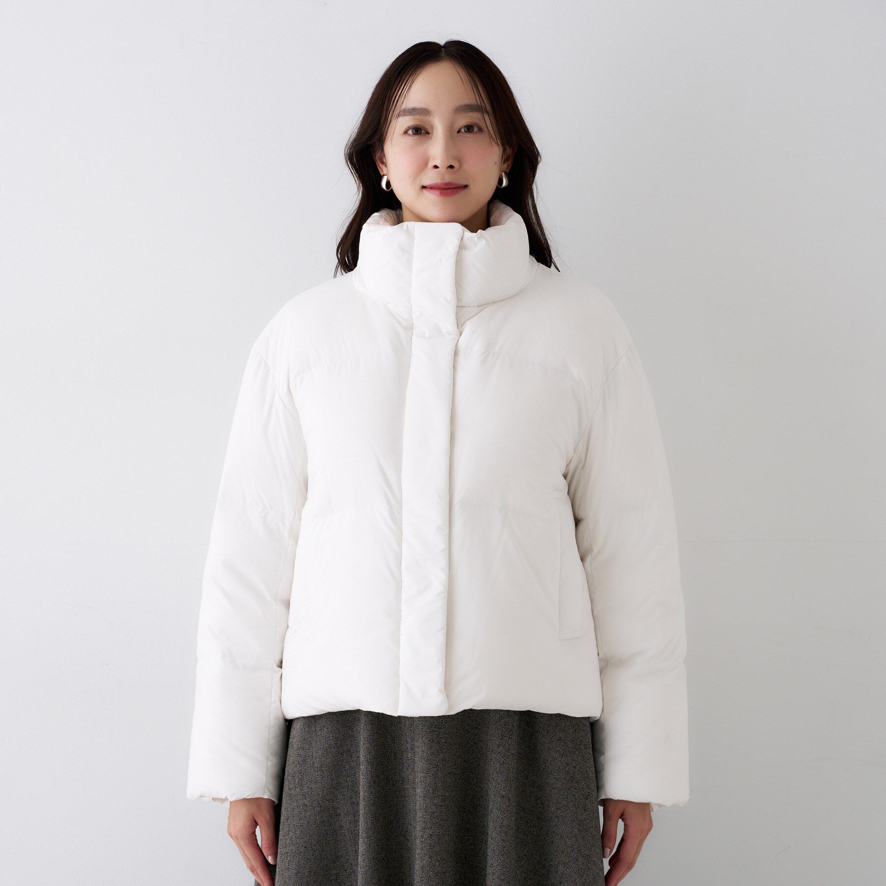 UNTITLED「【トレンド/撥水機能/防寒】ショートダウンコート」|ダウン|