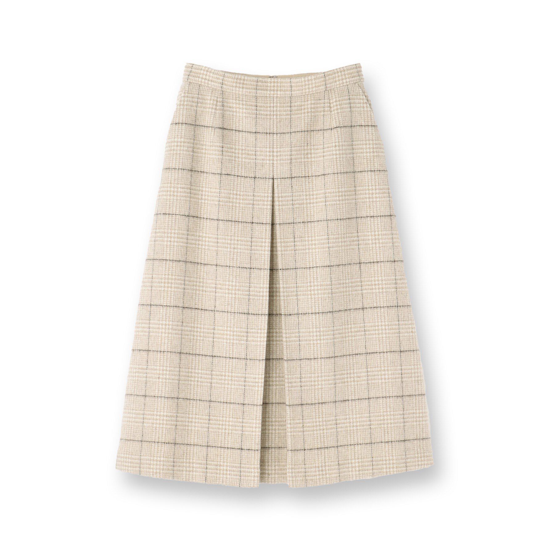 UNTITLED「【ふんわり/タイト見え】グレンチェックスカート」|スカート|