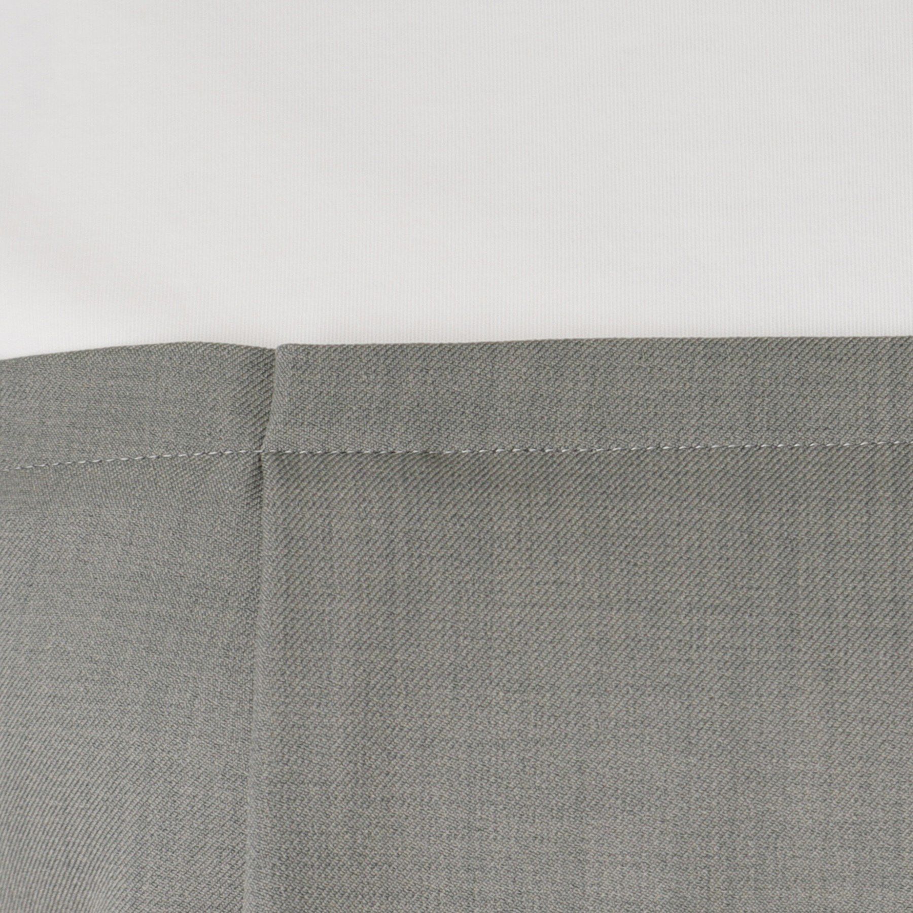 COUP DE CHANCE「【洗える／日本製／ビスチエレイヤード風／セットアップ可】異素材組合せのジャージプルオーバー」|Tシャツ・カットソー|