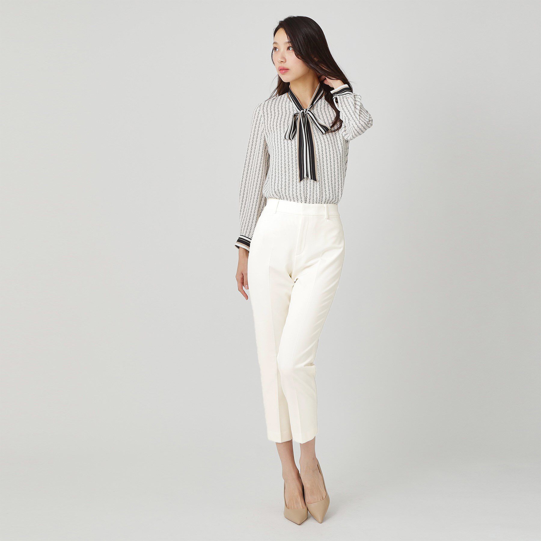 COUP DE CHANCE「【手洗い可／日本製／ストレッチ】定番センタープレス入りパンツ」|その他|