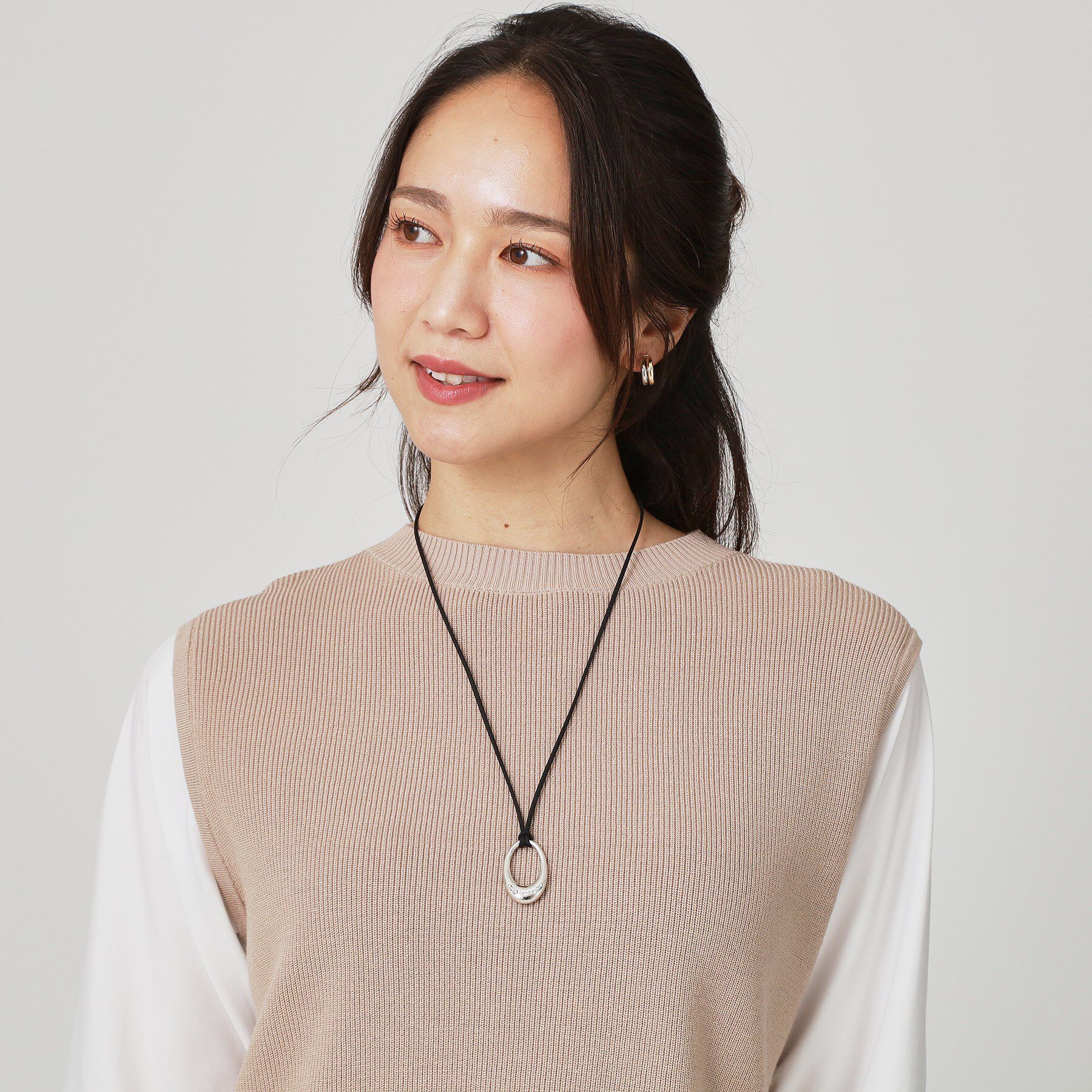 COUP DE CHANCE「オーバルストーン」|ネックレス|