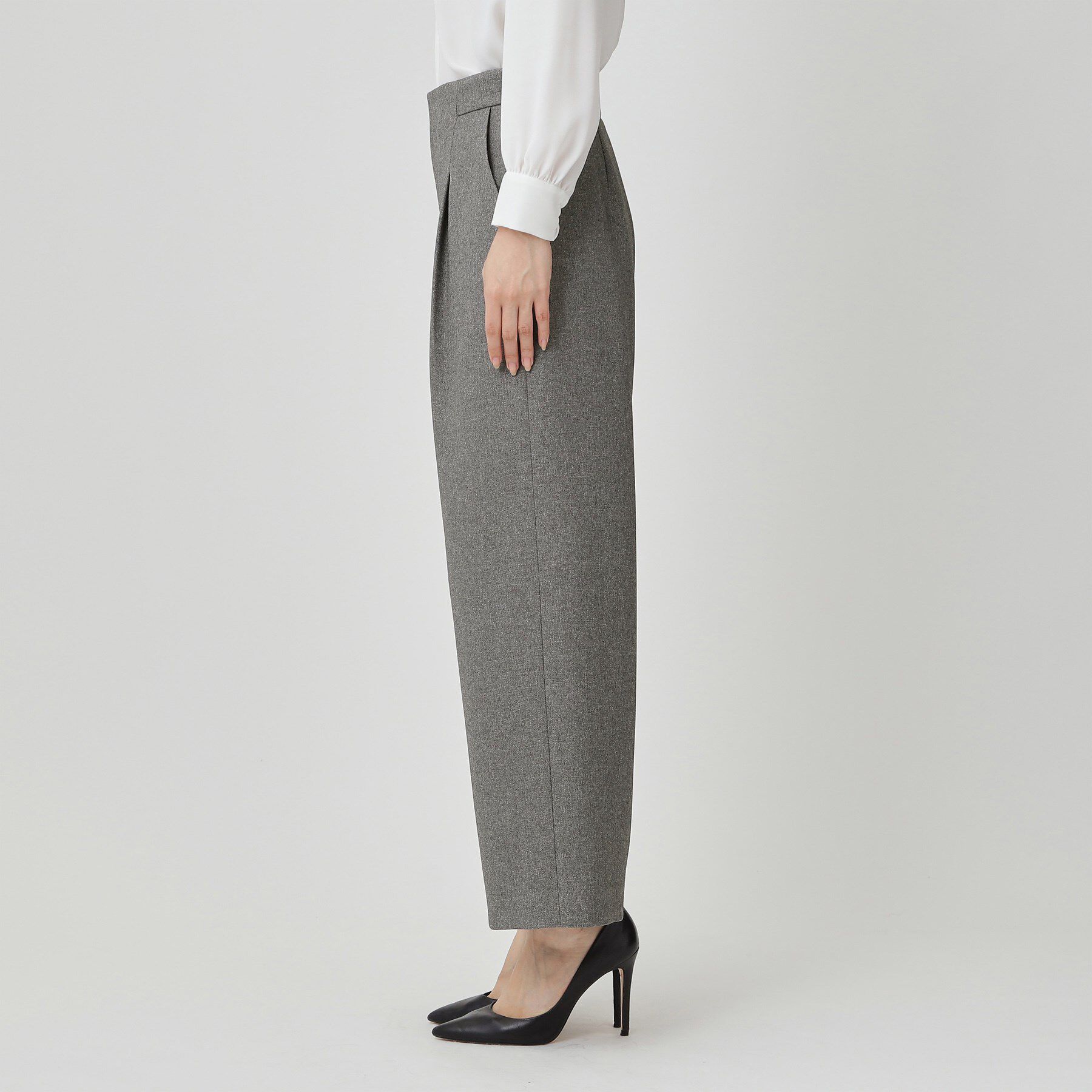 COUP DE CHANCE「【手洗い可／日本製】タックワイドパンツ」|その他|