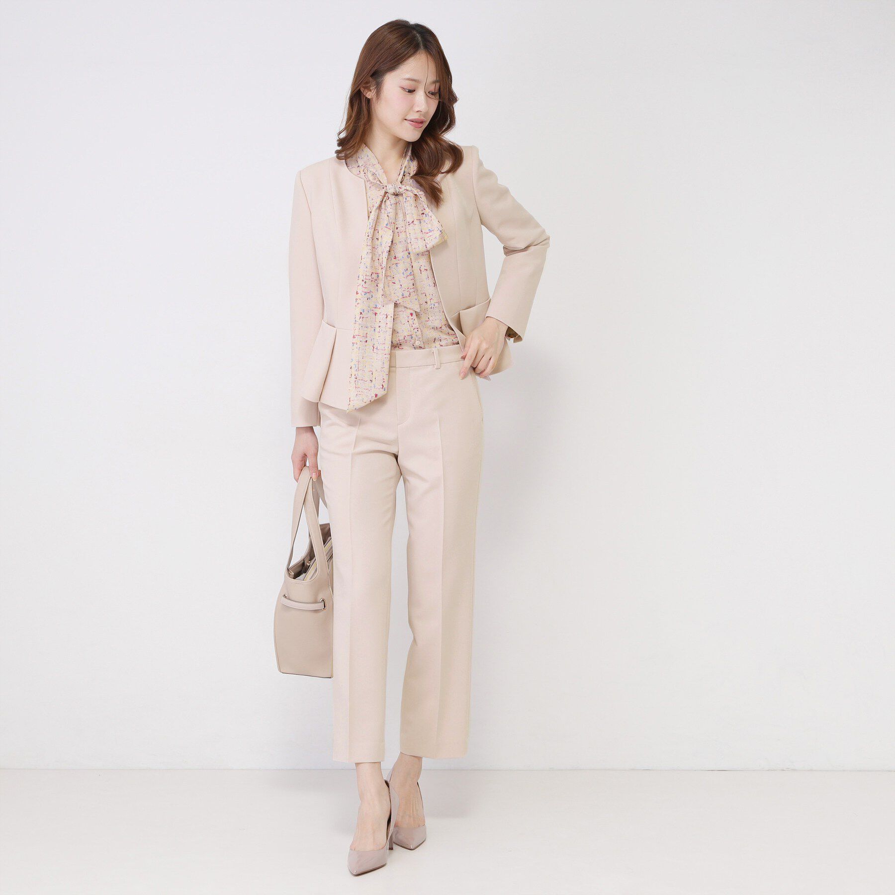 COUP DE CHANCE「【手洗い可／日本製／スーツ可】センタープレス ストレートパンツ」|その他|