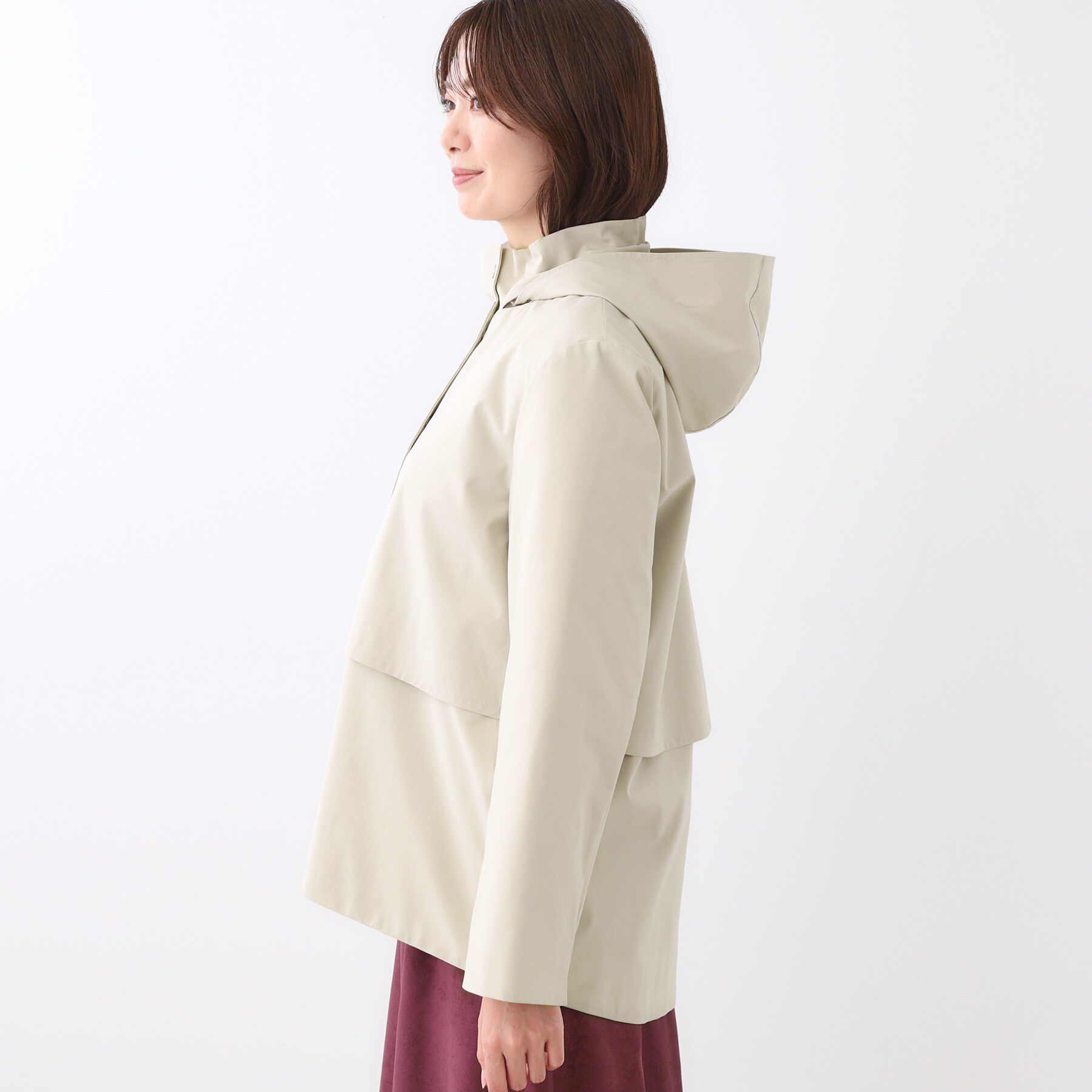 Reflect「【すっきり見え／フード取り外し可／通勤におすすめ◎】ライティアウター」|ブルゾン・スタジャン|