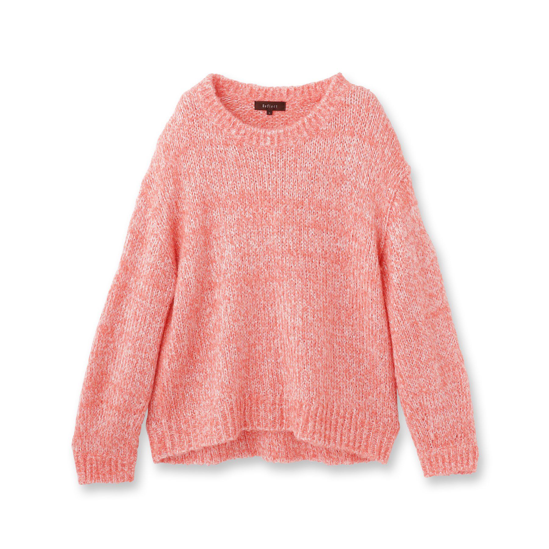 Reflect「【一枚で着映え◎／ゆったり着られるワンサイズ】スパンコール&times;ラメニット」|ニット・セーター|