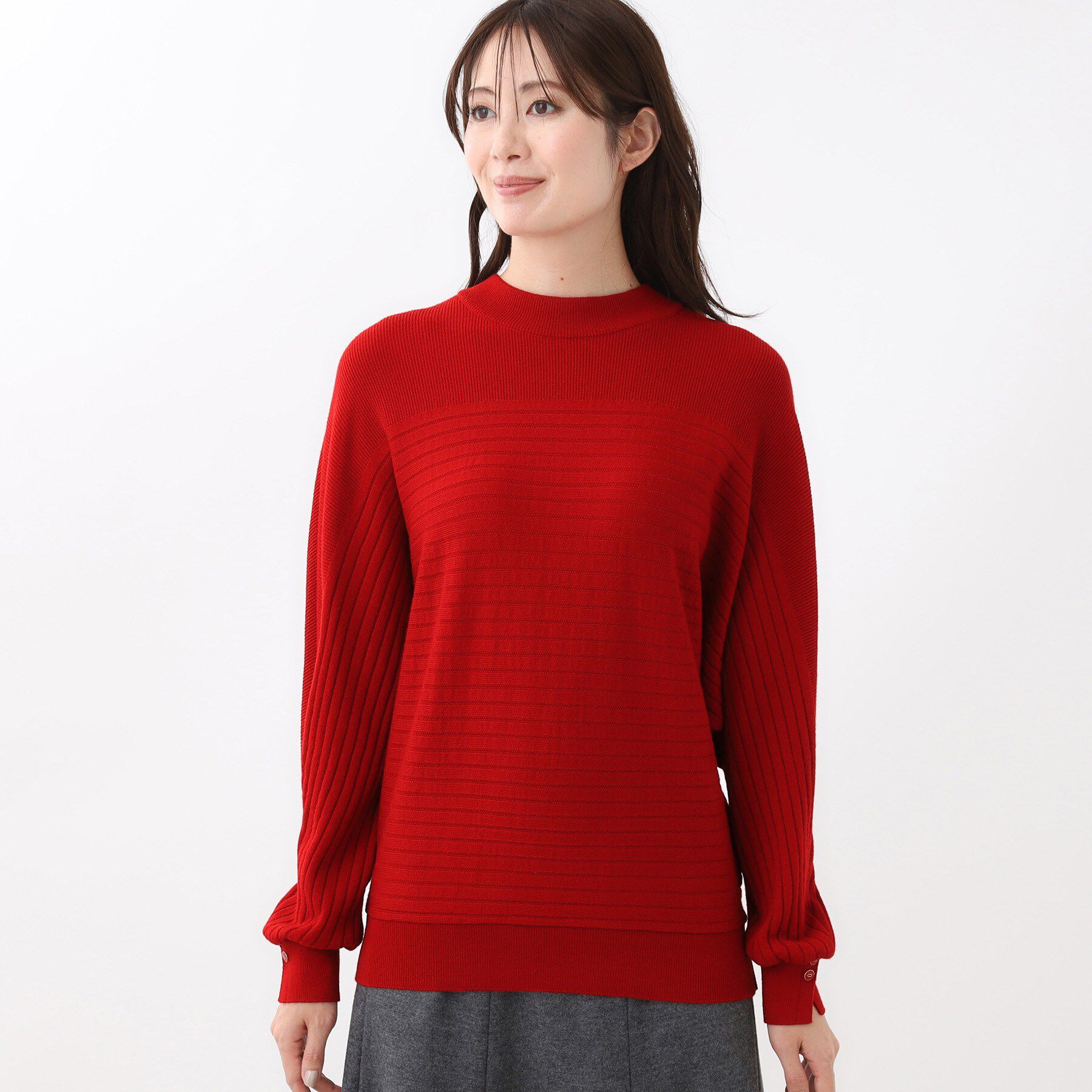 Reflect「【秋映え／ゆったり着られる◎】ドルマンシルエットニット」|ニット・セーター|