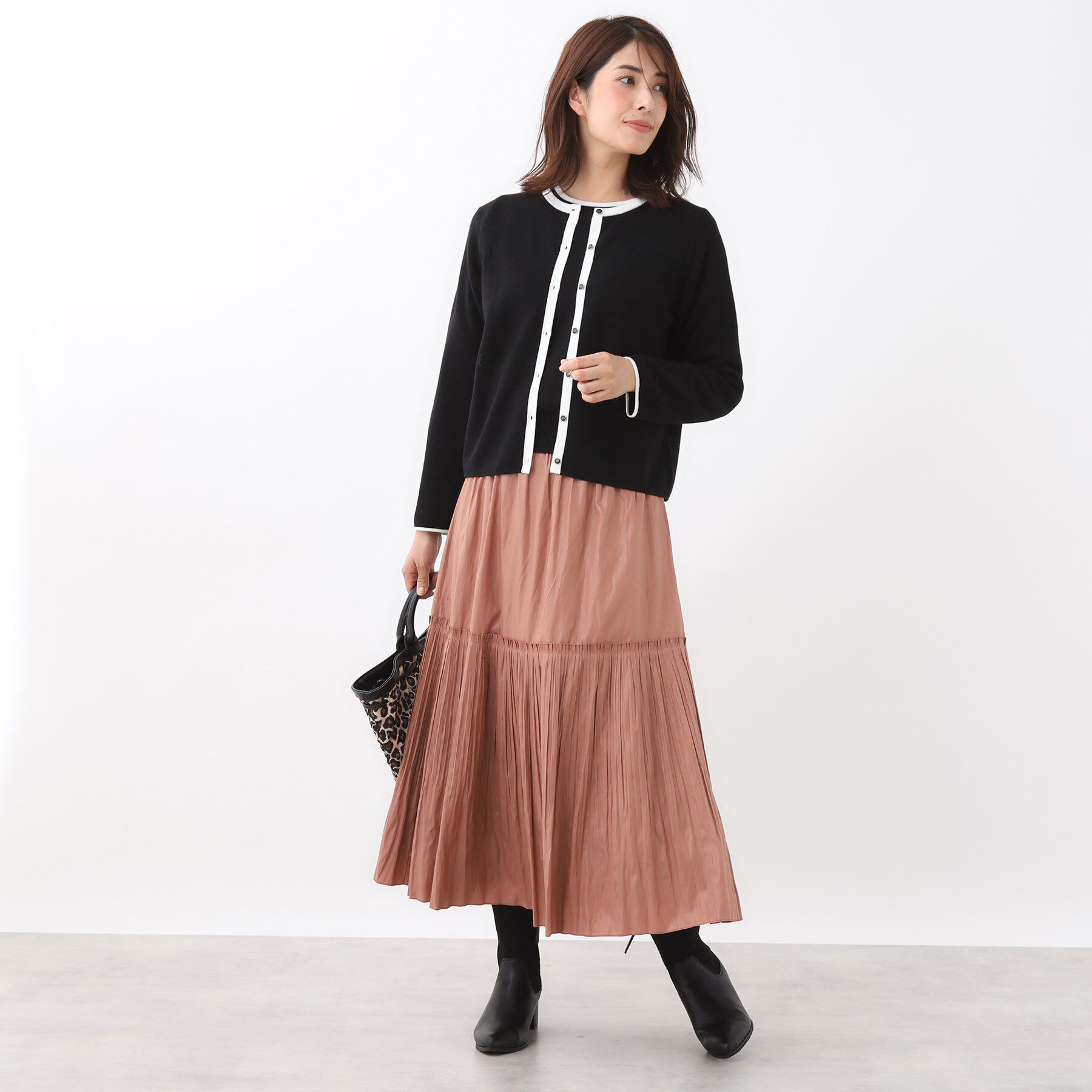 Reflect「【腰周りすっきり◎】プリーツギャザースカート」|スカート|