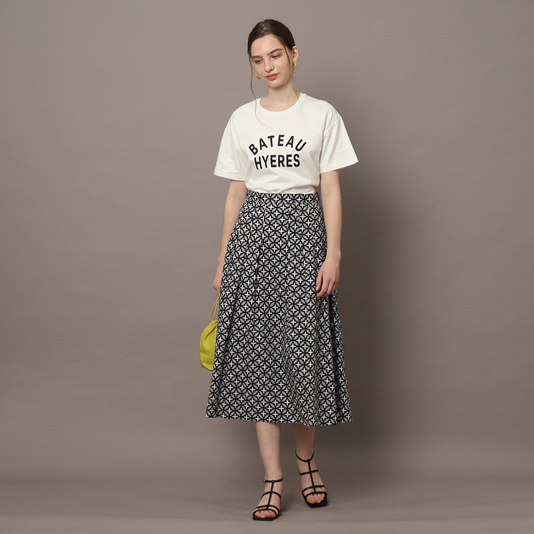 DRESSTERIOR「オーバーラップサークルタックスカート」|スカート|