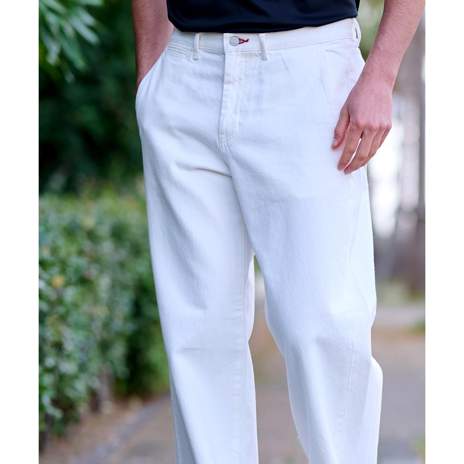 DRESSTERIOR「CONEデニム ワイドパンツ」|デニム|