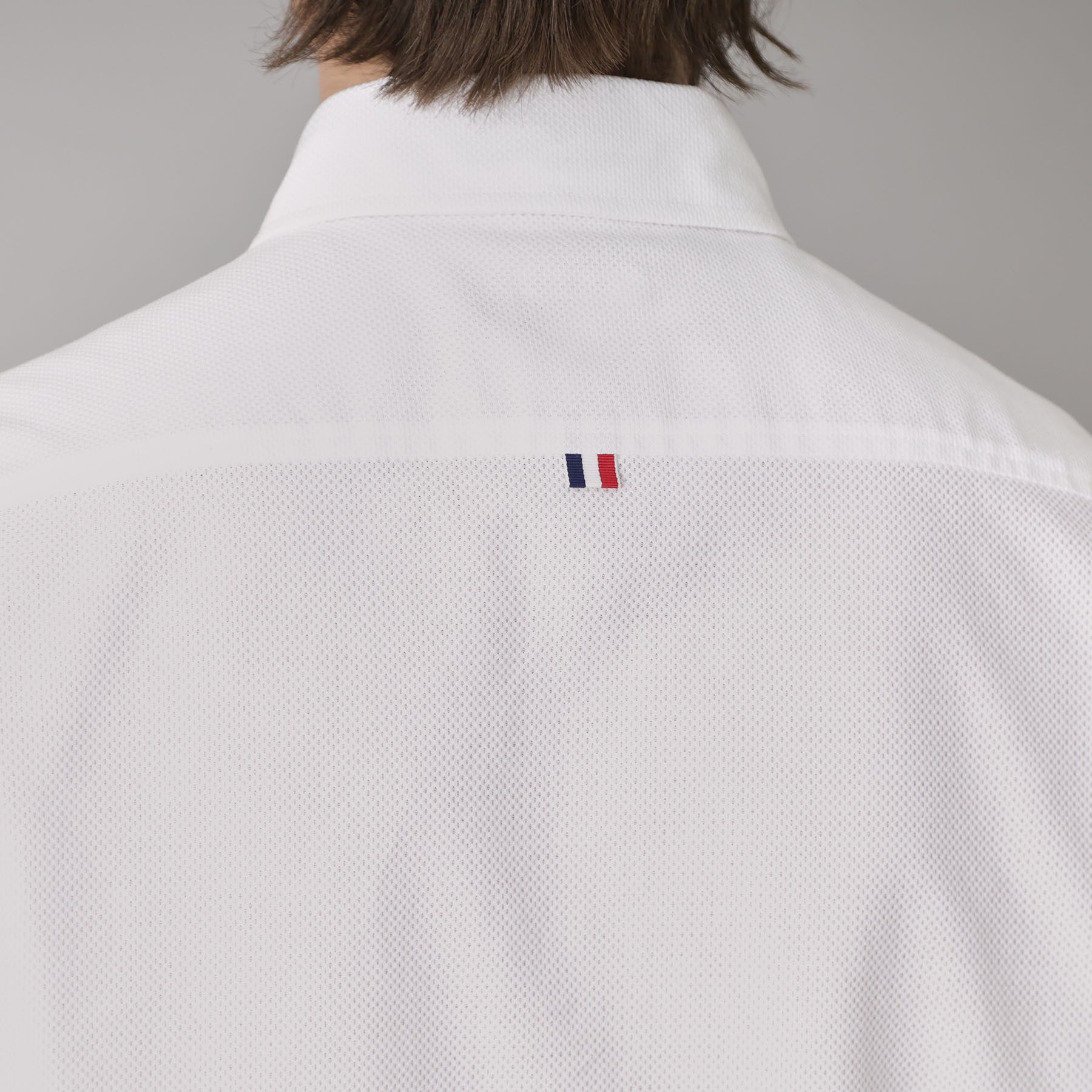 DRESSTERIOR「メッシュエアー ハーフスリーブシャツ」|シャツ・ブラウス|