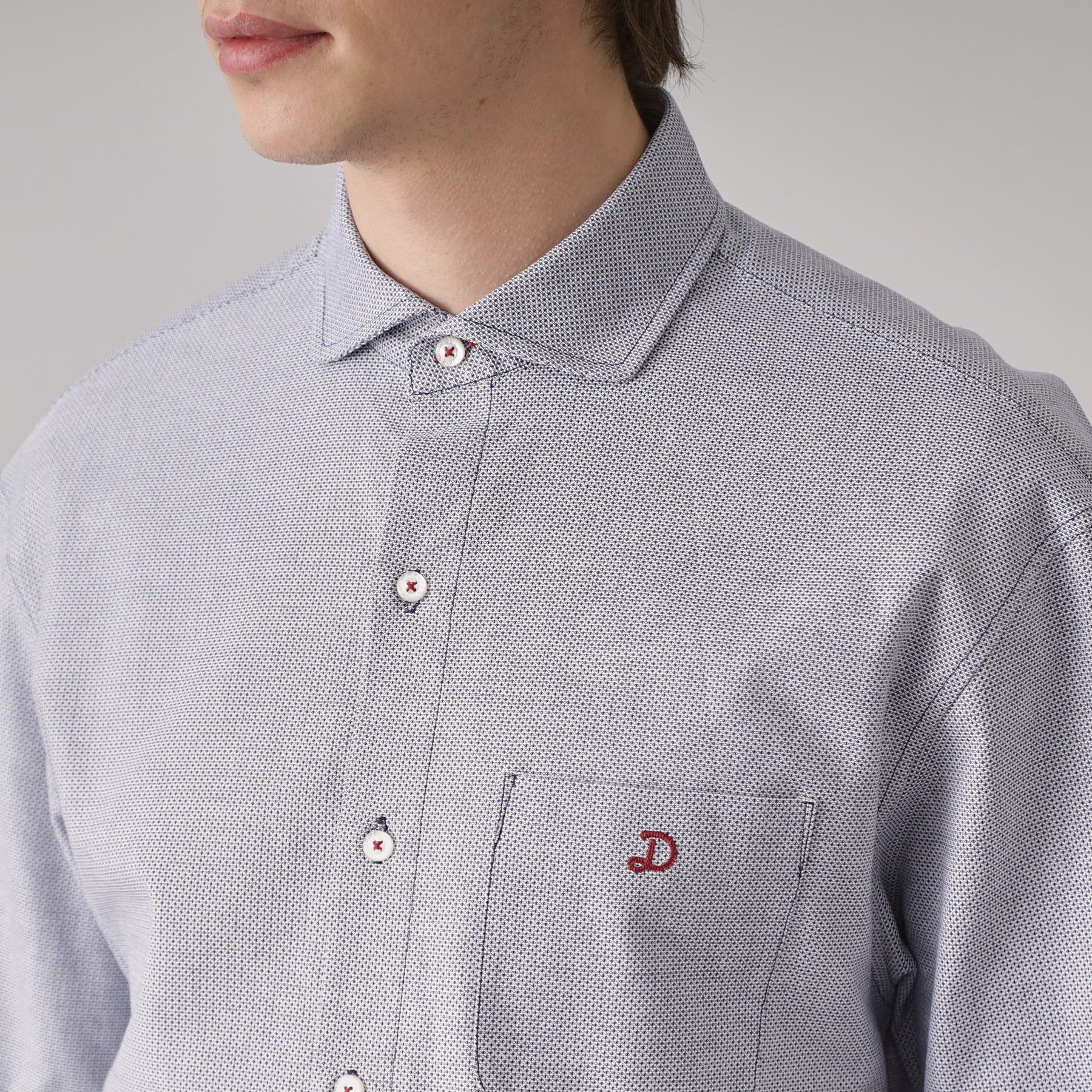 DRESSTERIOR「メッシュエアー ハーフスリーブシャツ」|シャツ・ブラウス|