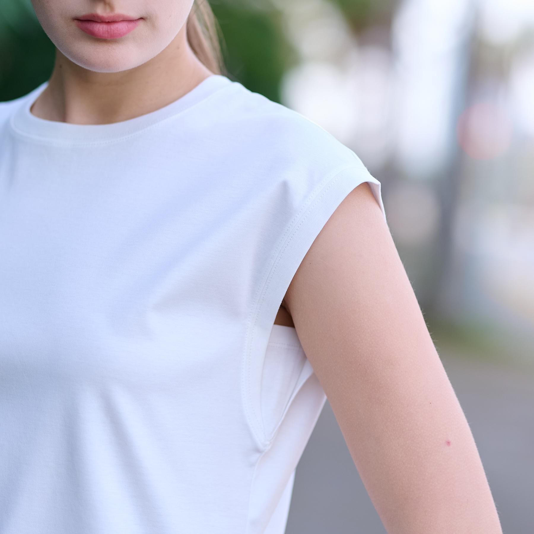 DRESSTERIOR「【接触冷感/抗菌防臭/消臭】アイスクリアコットンフレンチ」|Tシャツ・カットソー|