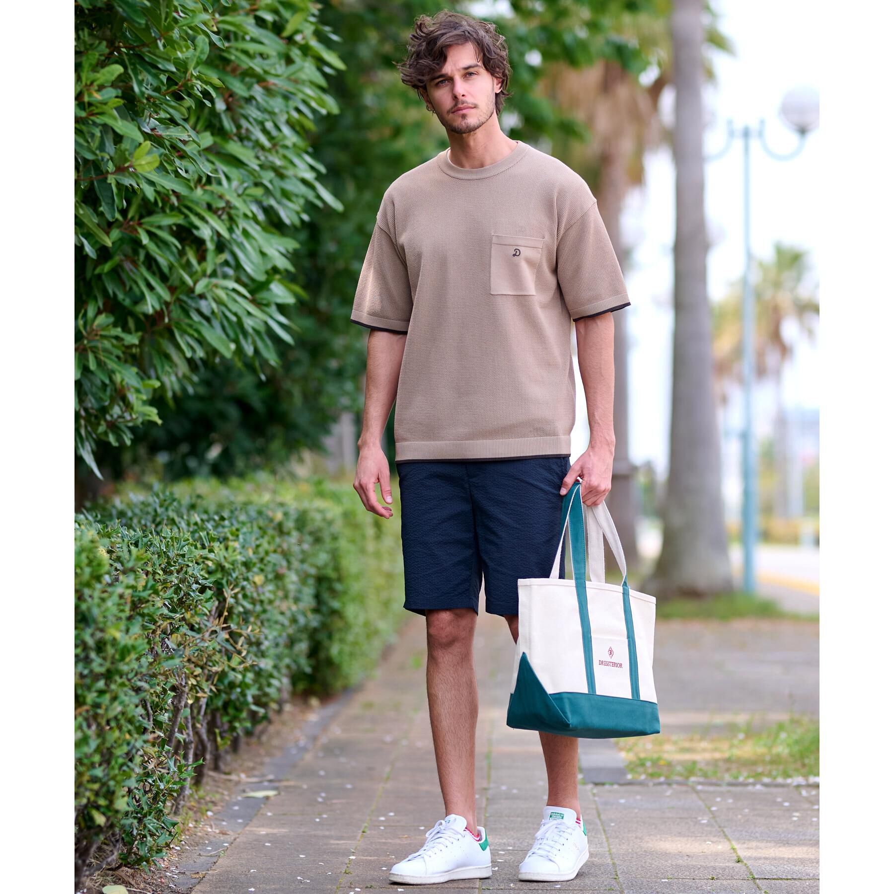 DRESSTERIOR「ドライメッシュニット」|ニット・セーター|